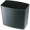 Oic 2200 5 gal Indoor Plastic Can, Black, 13.8 in OIC22262 - alternate 2